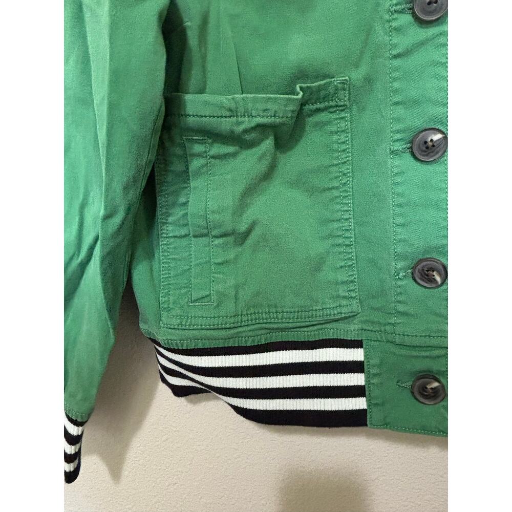 Women’s Cabi Mod Bomber Jacket Spring 2021 Style #5852 Preppy Stretch B91, M - Picture 5 of 7